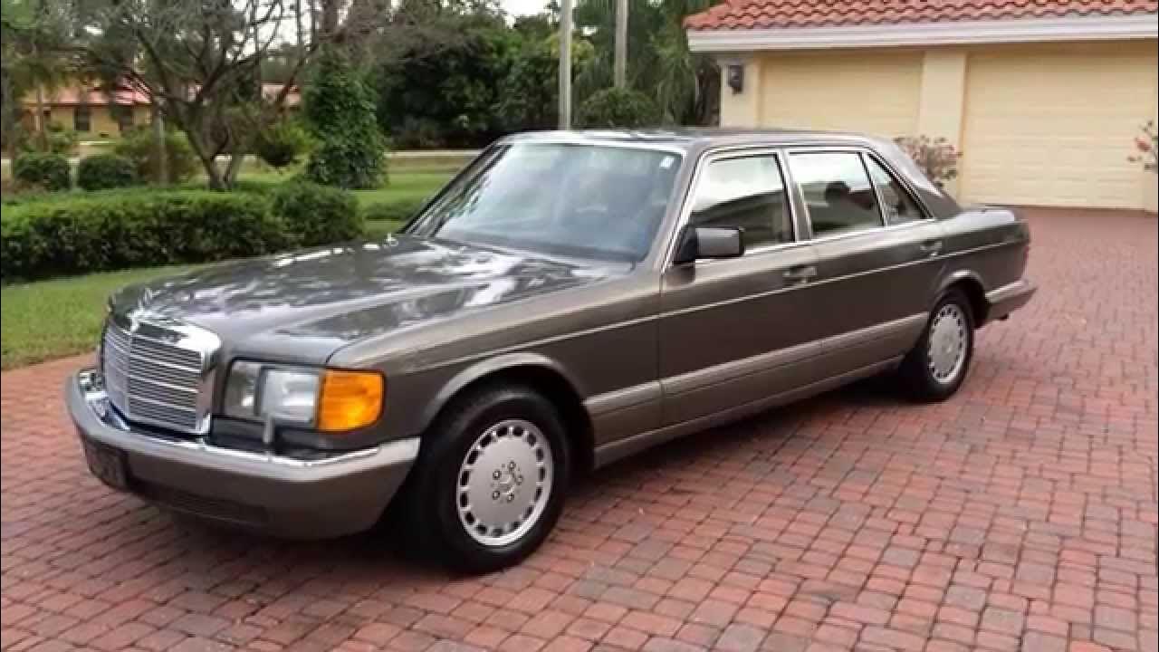 Мерседес 126 560 sel 1991 года фото