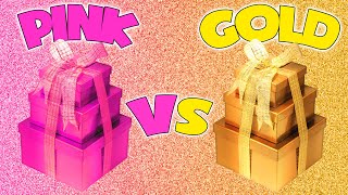 CHOOSE YOUR GIFT - PINK VS GOLD? 🎁 ELIGE TU REGALO 🎁 LISA OR LENA