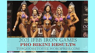 2021 Ifbb Iron Games Pro Bikini Results