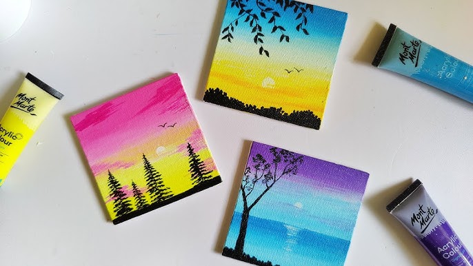 Easy Acrylic Canvas Painting Ideas for Beginners 3 - Delcie