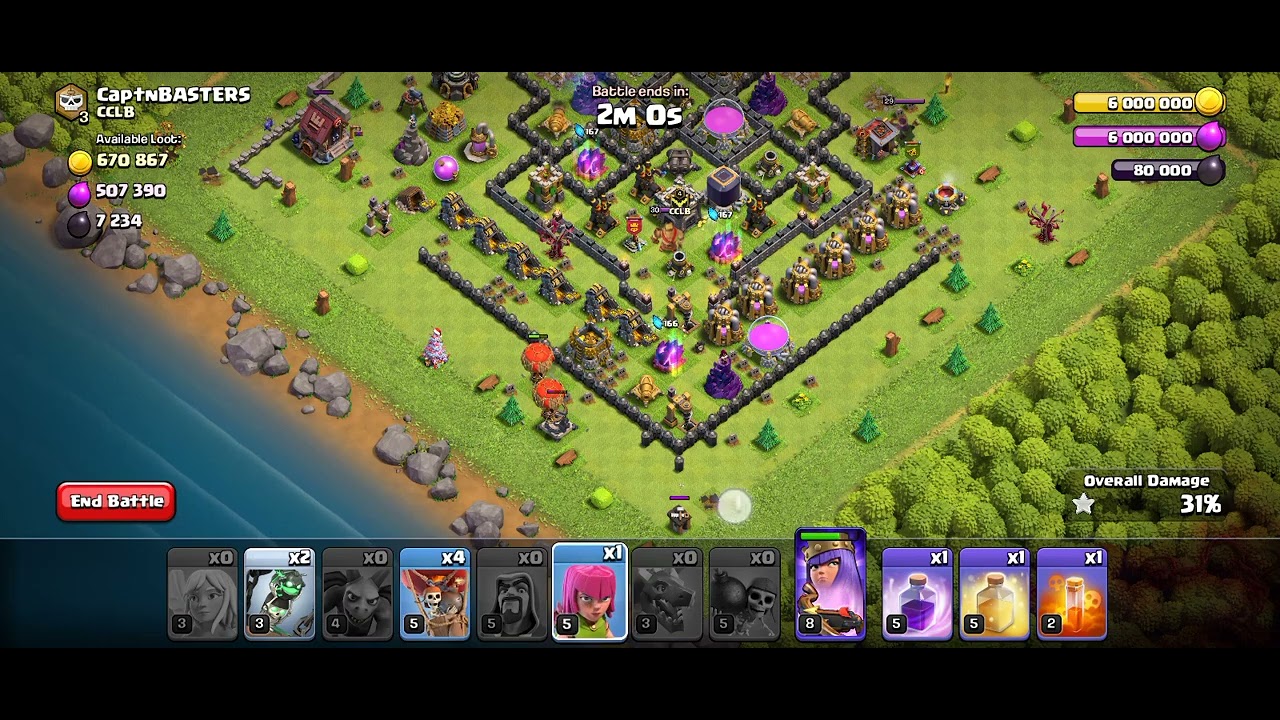 Queenwalk in Th8 against th9