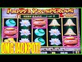 Omg 2nd spin bonus retrigger leads to jackpot happy  prosperous slot machine