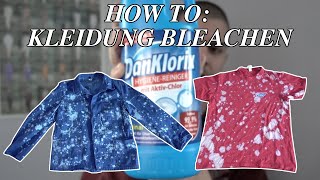 Kleidung mit chlor bleichen