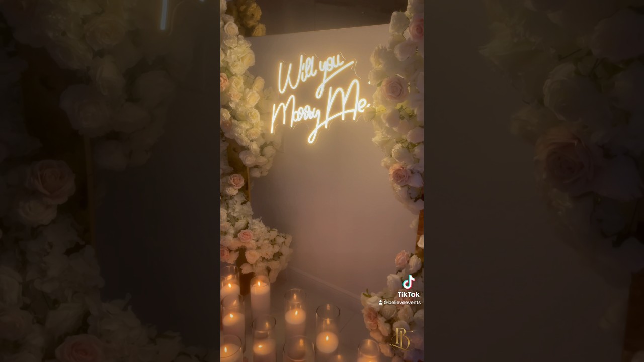 Private proposal! We got you 