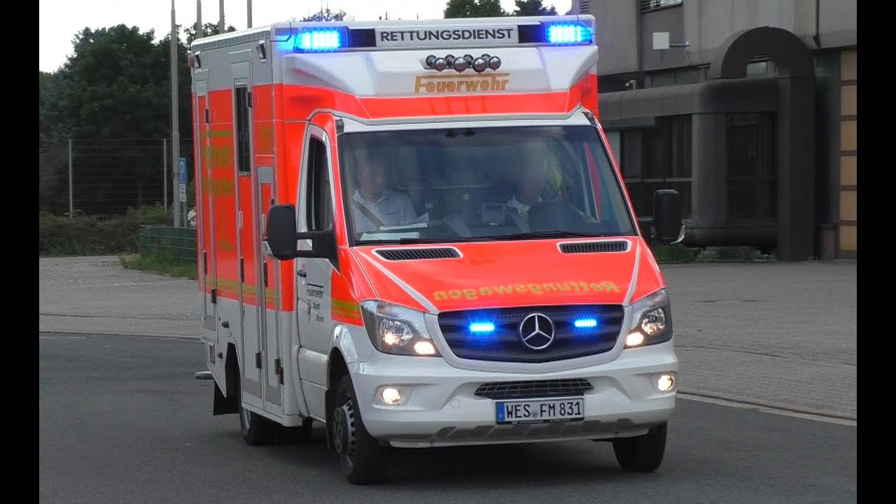 [Springlicht] - Neuer RTW der Feuerwehr Moers