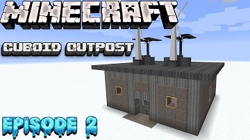Modded Minecraft - Cuboid Outpost Ep 2  (Teching Up)