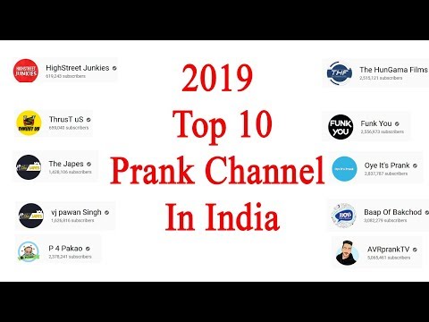 top-10-prank-channel-in-india-2019