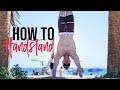 How to HANDSTAND for BEGINNERS // School of Calisthenics