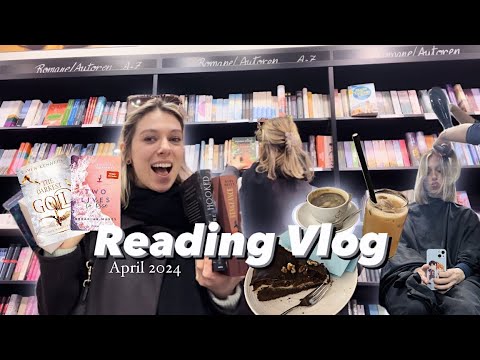 Reading Vlog 🧸🌧️🤍 ~ April 2024 ✨|| MARW