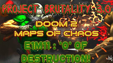 DOOM2 Maps Of Chaos ☣️ E1M11: 