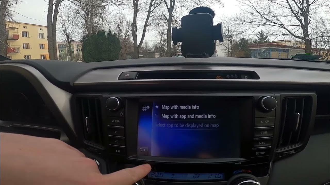 How to Manage Map Settings in Toyota RAV 4 IV (2013 - 2018) - Find and