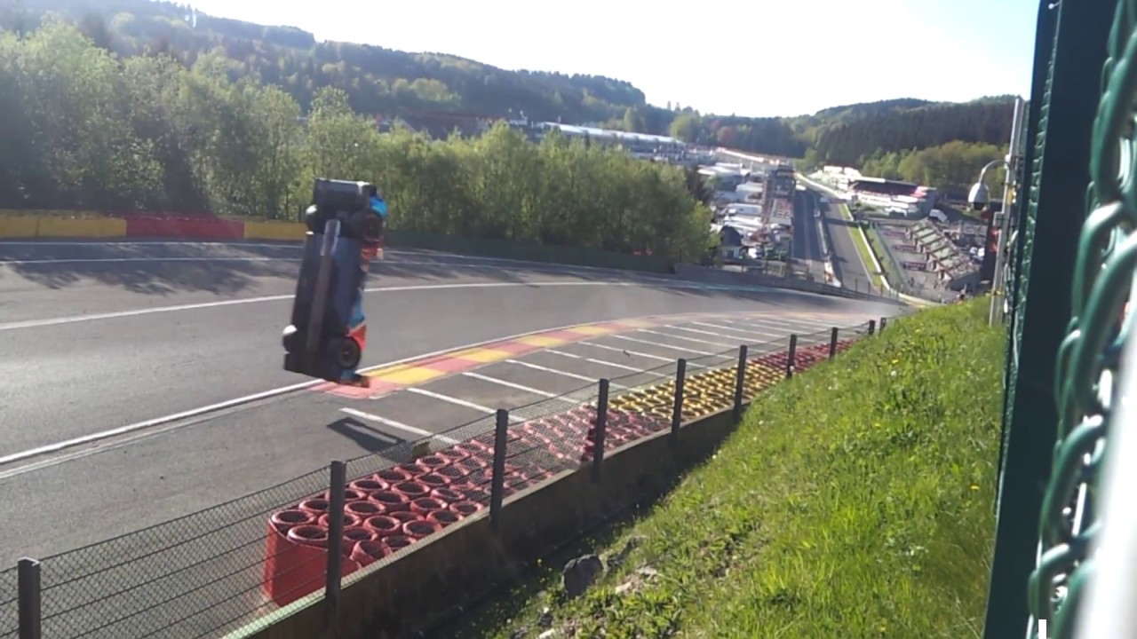 FIA WEC 2018 Spa Francorchamps Crash #17 BR Engineering ...