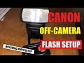 Canon Off Camera Flash - Synch with MIOPS Trigger