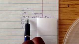 Intermolecular Forces Practice Problems General Chemistry 2 Chapter 12