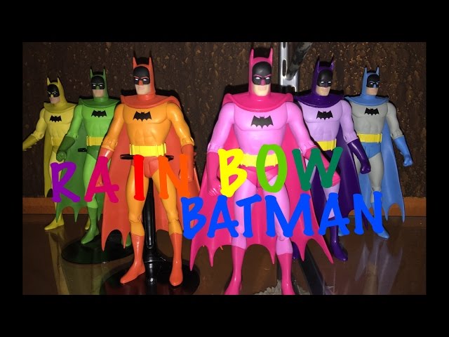 おつう バットマンレインボー6パック(開封品) Batman Rainbow