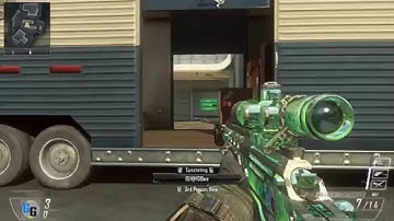 Bo2 NukeTown 1v1 Epic Sniper Shots!!!!