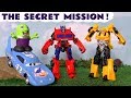 Funny Funlings meet Transformers Bumblebee and Optimus Prime on a secret mission with Cars TT4U