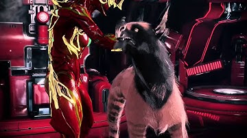 warframe look at how dig my kubrow LUMAS EATER got