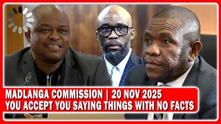 Full Brown Mogotsi THINKING OF LIES 😂 During Cross Examination By Madlanga Commissioners Guide