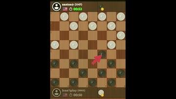 Live Checkers game 98. How to win if your opponent
