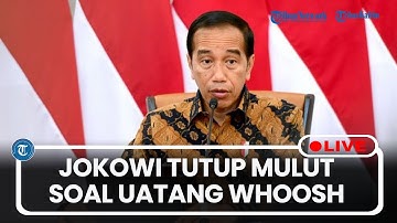 🔴LIVE: Jokowi Tutup Mulut Ditanya soal Utang Whoosh 116 Triliun dan Dugaan Mark Up