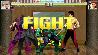 Spongebob Squarepants And Heroic Archers Vs Liu Kang In A Mugen Match Battle Fight