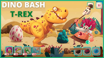 Dino Bash: Gameplay Walkthrough # part 1 (Android-Ios)