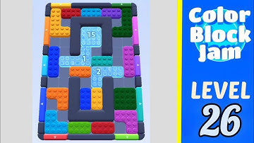 Color Block Jam Level 26 Walkthrough Solution