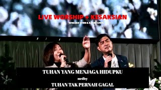 [ LIVE ] Tuhan yang menjaga hidupku + Kesaksian - Edward Chen 陳國富 \u0026 Agnes Chen