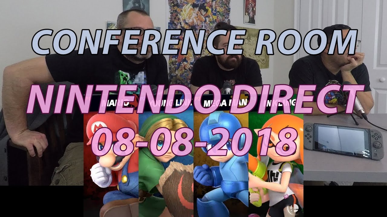 Nintendo Direct 08-08-2018 FULL Reaction - YouTube