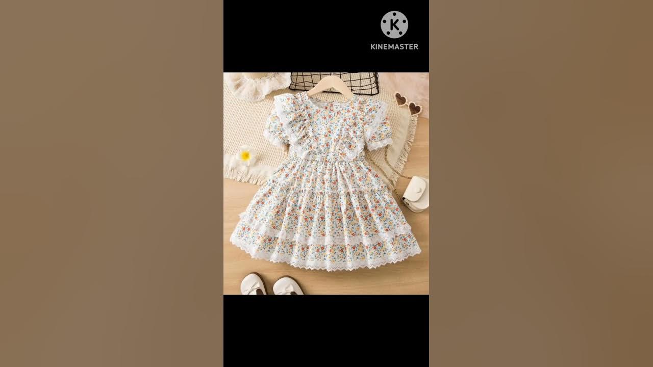 kinza doll kids latest dress design - YouTube