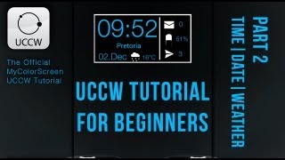 UCCW - Android Beginner Tutorial Part 2 (Time, Date, Location, Weather) screenshot 4