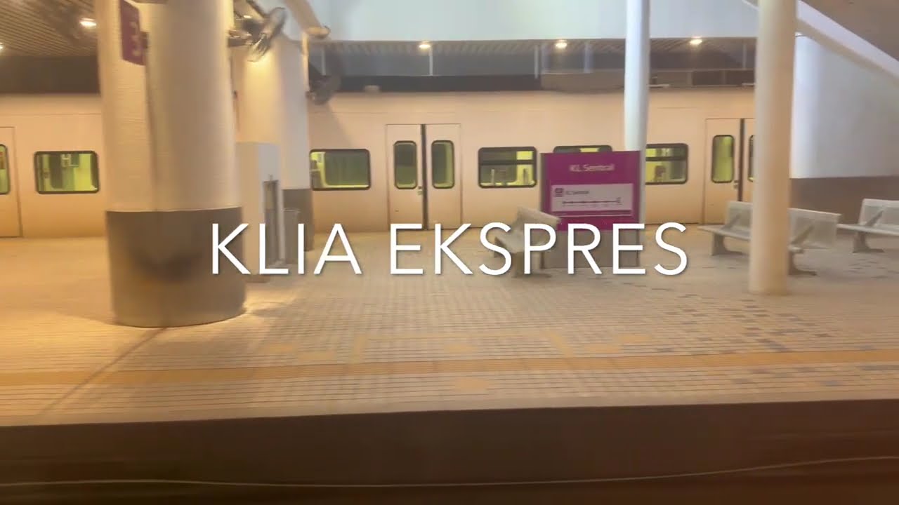 KLIA Ekspres Guide: KL Sentral to Kuala Lumpur Airport | Fastest Airport Train + Plane Spotting