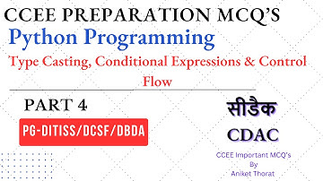 CDAC | CCEE Preparation MCQ