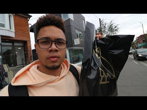 SHOPPING AT THE TORONTO OVO STORE!