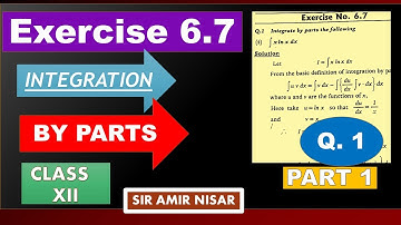 INTEGRATE BY PARTS THE FOLLOWING ∫ x ln x d x     |CLASS XII | EXERCIsSE 6.7