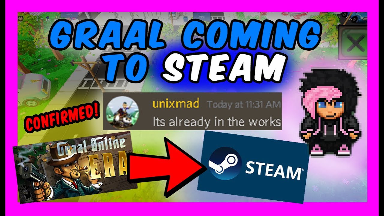 GRAAL COMING TO STEAM! CONFIRMED! | NEW 3D GRAAL GAME ANNOUNCED! | Graal Era