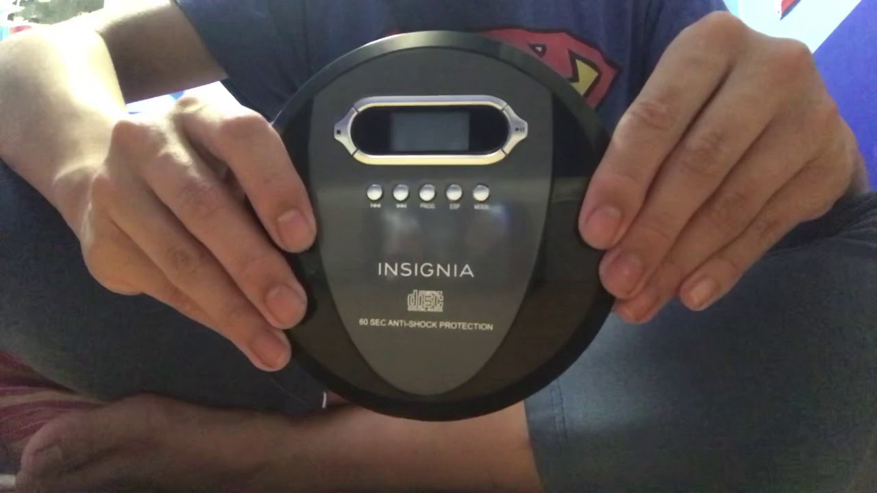 Look at my Insignia Portable CD player I brought at Best Buy! YouTube