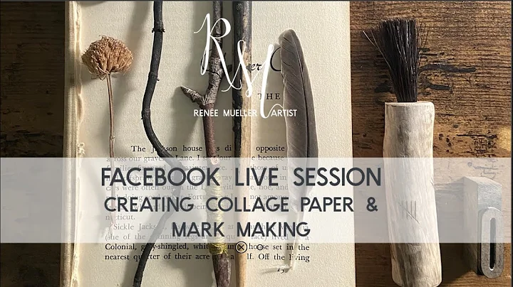 Facebook Live Session | Creating Collage Papers & ...