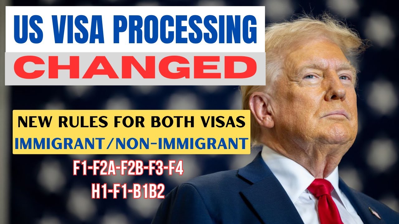 NEW US VISA RULES 2025 🔴 Travel Ban, America First Policy & Visa ...