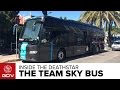 Inside the team sky bus