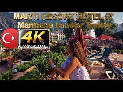 4k MARTI RESORT HOTEL 2022 MARMARIS ICMELER MUGLA TURKEY
