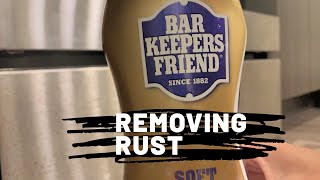 Exclusive HOW TO REMOVE RUST FROM STAINLESS STEEL | Bar Keepers Friend Profile