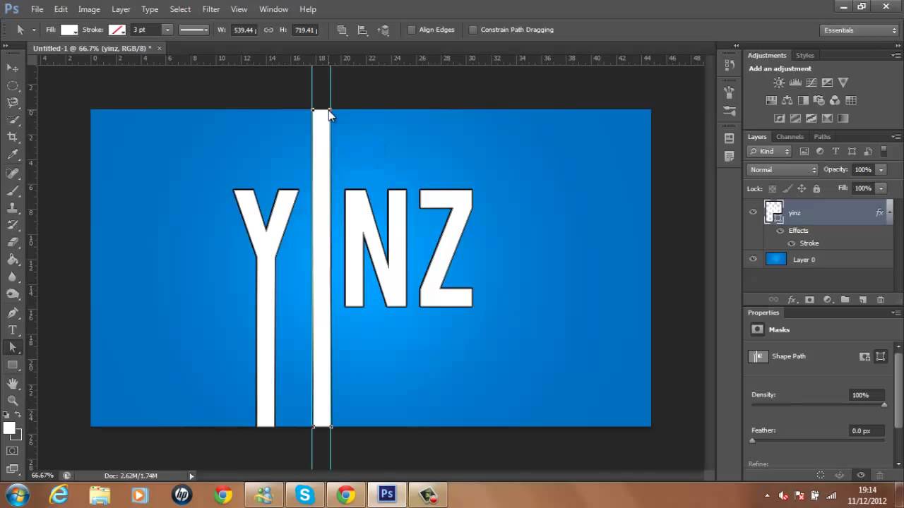 How To Manipulate Text - Photoshop CS6 - YouTube