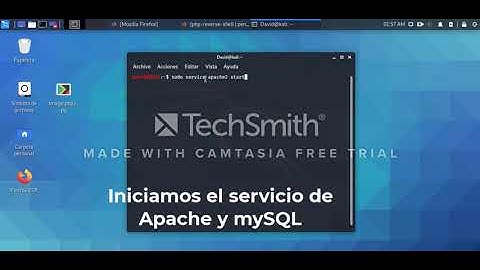 Practica PHP  Reverse Shell con Kali Linux