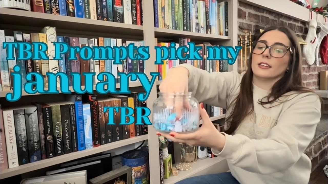 TBR jar prompts choose my January TBR