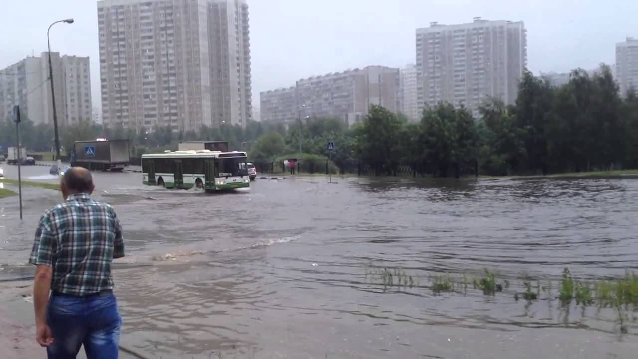 Бутово затопило