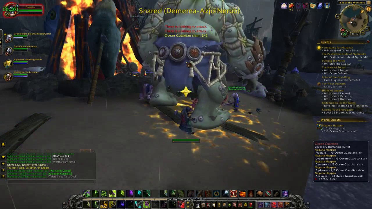 World of Warcraft Nagana Happen Azsuna Legion World Quest Guide