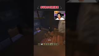 Minecraft horror moments with Anshu bisht | #shorts #minecraft #anshubisht