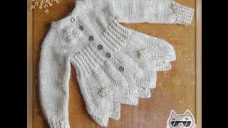 Жакет спицами ЛОТОС. Часть 2. Вяжем кокетку и рукава. Жакет спицами ЛОТОС. Часть 2. Вяжем кокетку и рукава.